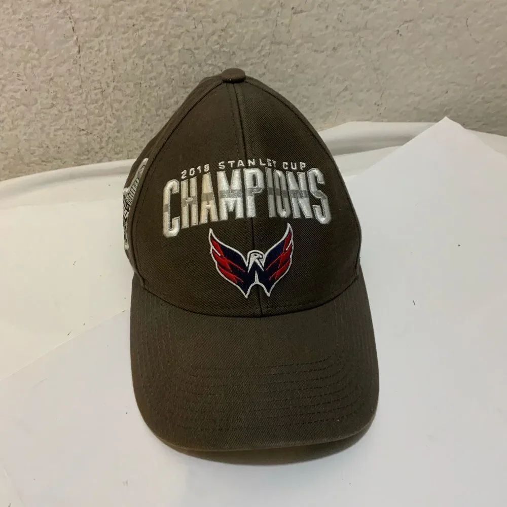 2018 Stanley Cup Champions Washington Capitals Fanatics Hat Cap Rare